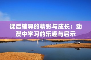 课后辅导的精彩与成长：动漫中学习的乐趣与启示