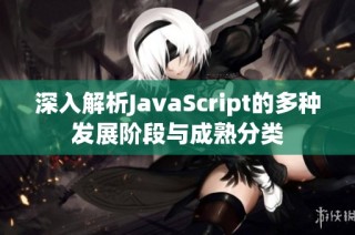 深入解析JavaScript的多种发展阶段与成熟分类