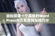 轻松搭建一个高效的WordPress永久免费网站技巧分享