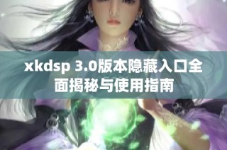 xkdsp 3.0版本隐藏入口全面揭秘与使用指南