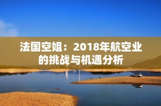 法国空姐：2018年航空业的挑战与机遇分析