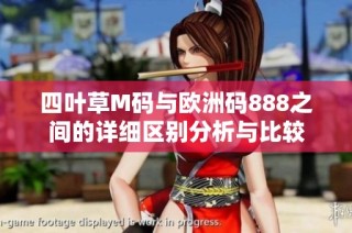 四叶草M码与欧洲码888之间的详细区别分析与比较