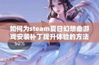 如何为steam夏日幻想曲游戏安装补丁提升体验的方法解析