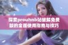 探索prouhnb站破解免费版的全面使用指南与技巧