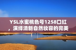 YSL水蜜桃色号1258口红，演绎清新自然妆容的完美选择