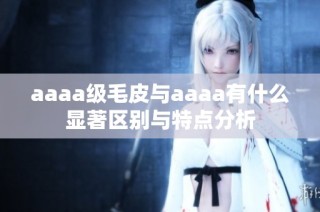 aaaa级毛皮与aaaa有什么显著区别与特点分析