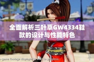 全面解析三叶草GW4334鞋款的设计与性能特色