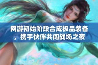 网游初始阶段合成极品装备，携手伙伴共闯战场之夜