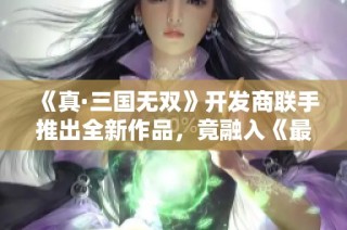 《真·三国无双》开发商联手推出全新作品，竟融入《最终幻想》元素