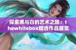 探索黑与白的艺术之旅：thewhitebox精选作品展览