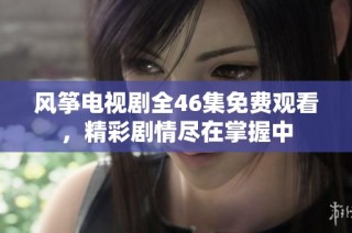 风筝电视剧全46集免费观看，精彩剧情尽在掌握中