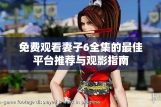 免费观看妻子6全集的最佳平台推荐与观影指南