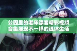 公园里的老年镖客精彩视频合集展现不一样的退休生活