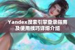 Yandex搜索引擎登录指南及使用技巧详细介绍