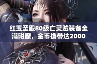 红玉圣殿80级亡灵贼装备全满附魔，金币携带达2000