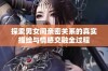 探索男女间亲密关系的真实描绘与情感交融全过程