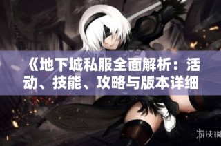 《地下城私服全面解析：活动、技能、攻略与版本详细介绍》
