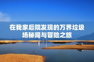 在我家后院发现的万界垃圾场秘闻与冒险之旅