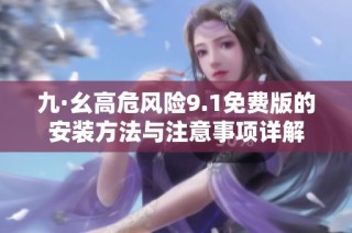 九·幺高危风险9.1免费版的安装方法与注意事项详解