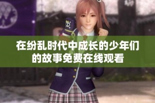 在纷乱时代中成长的少年们的故事免费在线观看