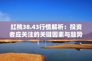 红桃38.43行情解析：投资者应关注的关键因素与趋势