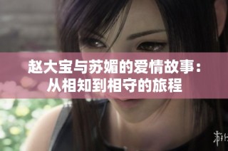 赵大宝与苏媚的爱情故事：从相知到相守的旅程