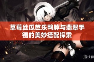 草莓丝瓜芭乐鸭脖与翡翠手镯的美妙搭配探索