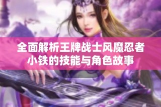 全面解析王牌战士风魔忍者小铁的技能与角色故事