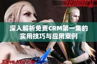 深入解析免费CRM第一集的实用技巧与应用案例