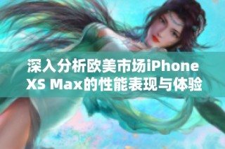 深入分析欧美市场iPhone XS Max的性能表现与体验