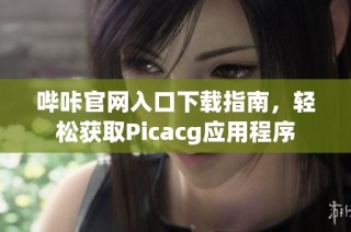 哔咔官网入口下载指南，轻松获取Picacg应用程序