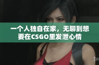 一个人独自在家，无聊到想要在CSGO里发泄心情