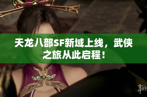 天龙八部SF新域上线，武侠之旅从此启程！