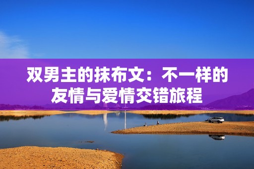 双男主的抹布文：不一样的友情与爱情交错旅程