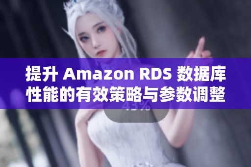 提升 Amazon RDS 数据库性能的有效策略与参数调整方法