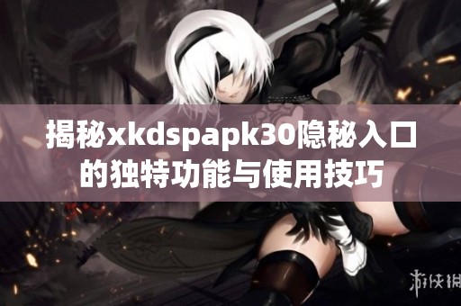 揭秘xkdspapk30隐秘入口的独特功能与使用技巧