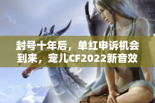 封号十年后，单红申诉机会到来，宠儿CF2022新音效卡上线