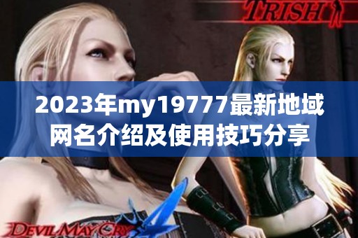 2023年my19777最新地域网名介绍及使用技巧分享