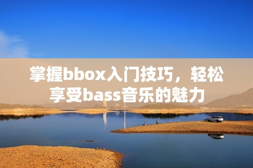 掌握bbox入门技巧，轻松享受bass音乐的魅力