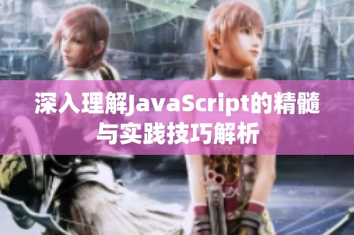 深入理解JavaScript的精髓与实践技巧解析