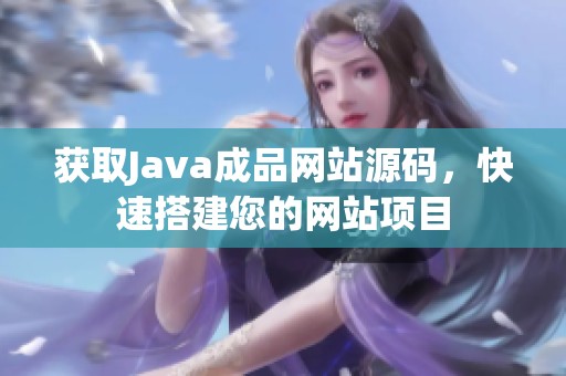 获取Java成品网站源码，快速搭建您的网站项目