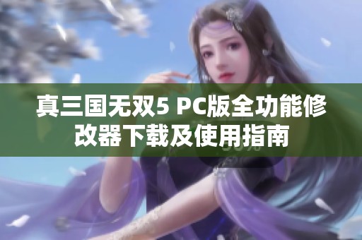 真三国无双5 PC版全功能修改器下载及使用指南
