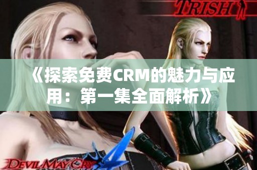 《探索免费CRM的魅力与应用：第一集全面解析》