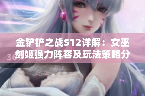 金铲铲之战S12详解：女巫剑姬强力阵容及玩法策略分享