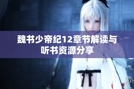魏书少帝纪12章节解读与听书资源分享