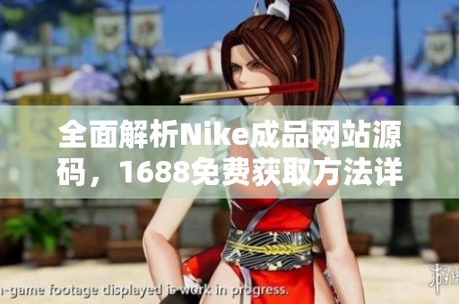 全面解析Nike成品网站源码，1688免费获取方法详解