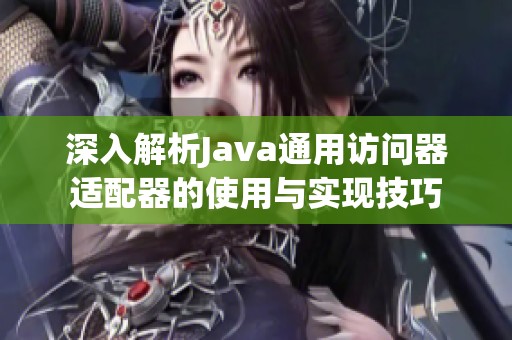 深入解析Java通用访问器适配器的使用与实现技巧