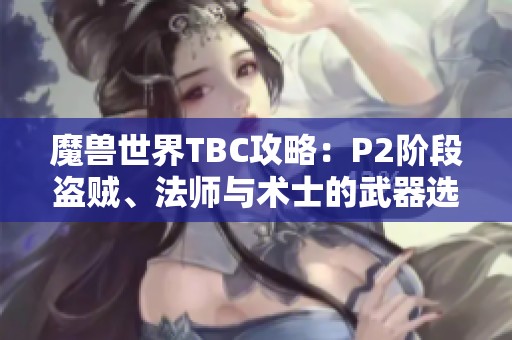 魔兽世界TBC攻略：P2阶段盗贼、法师与术士的武器选择指南