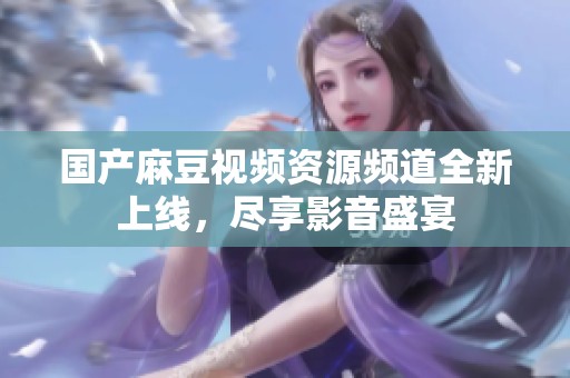 国产麻豆视频资源频道全新上线，尽享影音盛宴