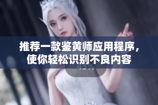 推荐一款鉴黄师应用程序，使你轻松识别不良内容